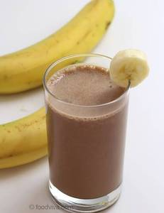 Banana chocolate Milk Shake