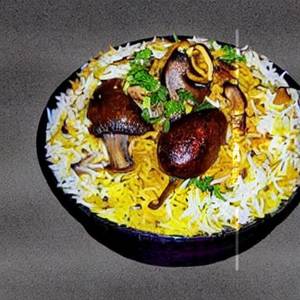 Mushroom Biryani