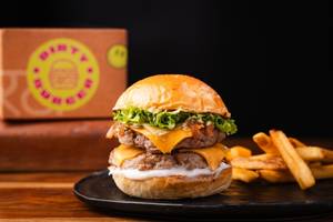 Tenderloin Smashed Double Burger