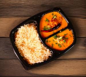 Yellow Dal Rice Bowl Per Plate