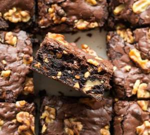 Fudge Walnut Brownie