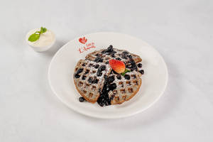 Blueberry Bonanza Waffles
