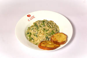 Spaghetti Mushroom Florentine Pasta (veg.)