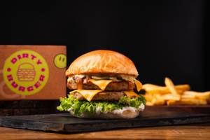 Chicken Smashed Double Burger