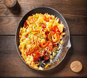 Schezwan Prawns Fried Rice