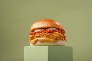 Fried Paneer Burger