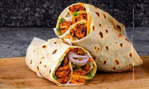 Spicy Chicken Shawarma  Roll