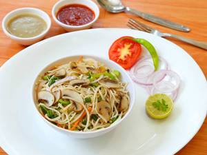 Mushroom Noodles