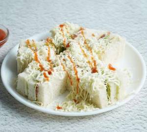 Jain Veg Club Cheese Sandwich [Non Grilled]