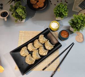 Steam Veg Momos 8 pcs