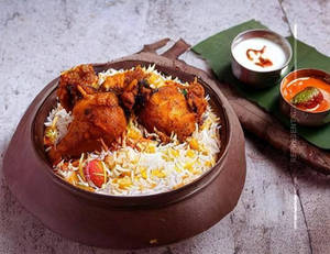 Chicken Lollipop Biryani
