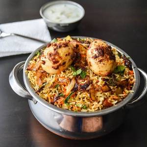 Egg biryani