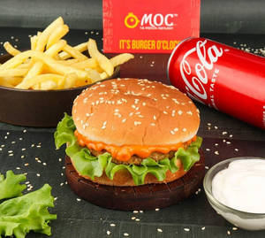 Chicken Patty Burger Meal