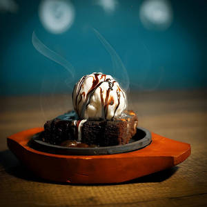 Fudgy Brownie Desire Sundae