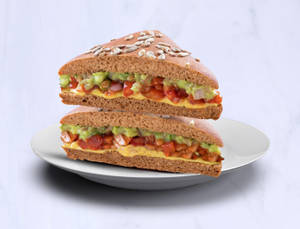 Avocado Salsa Sandwich
