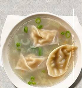 Veg Wonton Soup