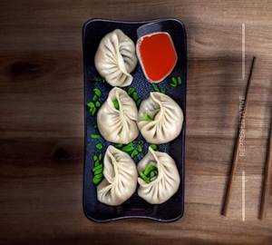 Soya steamed momos