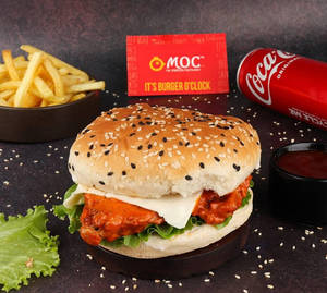 Peri Peri Grilled Chicken Burger Meal