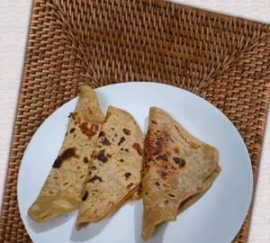 4 Chapati with Fish curry
