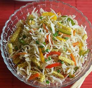 Baby Corn Fried Rice