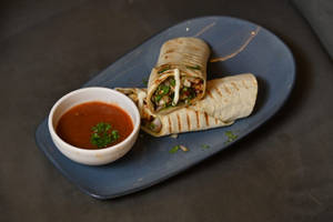 Spicy Paneer Wrap