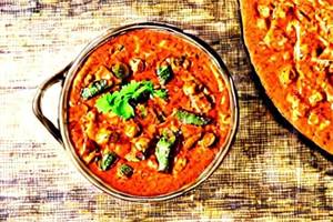 Mashroom paneer masala