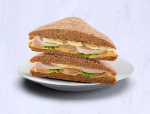 Smoked Chicken Salami Sandwich
