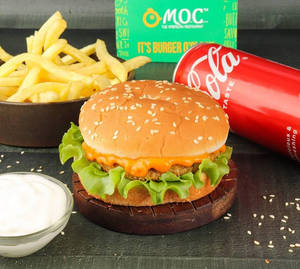 Aloo Patty Burger Meal