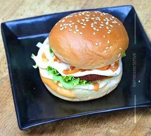 Cheese tikki burger [double]