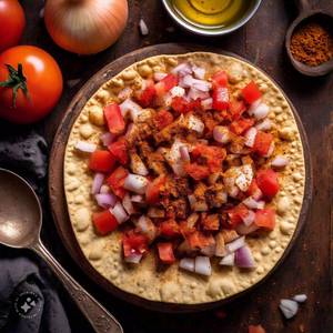 Papad masala (dry / fried)