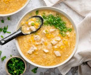 Sweet Corn Chicken Soup