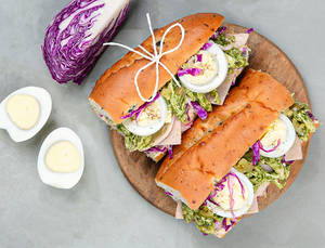 Loaded Chicken & Egg Sandwich