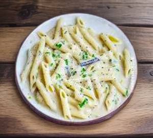Classic white sauce pasta
