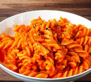 Mix vegetable pasta+ cheese garlic bread