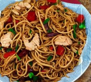 Chicken noodles