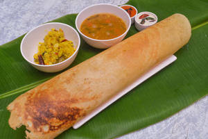 Masala Dosa  - Sambar - Nariyal Chutney [Amul Butter]