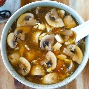 Hot and Sour Mushroom Soup