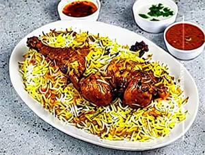 Chicken biryani family pack