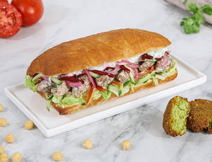Pickled Falafel Sandwich