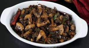 Mushroom Pepper Fry