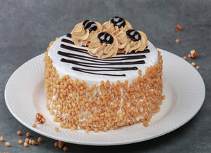 Butterscotch Cake Eggless