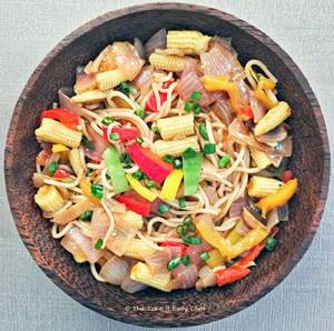 Baby Corn Noodles