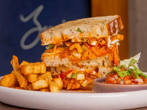 Grilled Cottage Cheese Sandwich