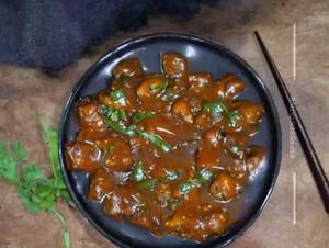 Mushroom Manchurian ( Gravy )