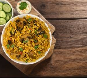 Mushroom Biryani
