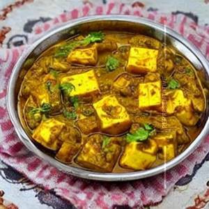 Mashroom matar paneer