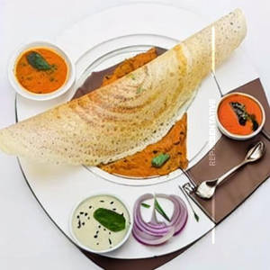 Onion Butter Masala Dosa