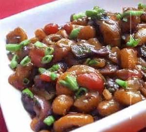 Baby Corn Mushroom Chilli