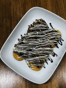 Choco Banofee Pancakes