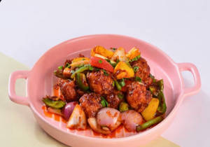 Chilli Chicken Hakka Dry [6 Pcs]